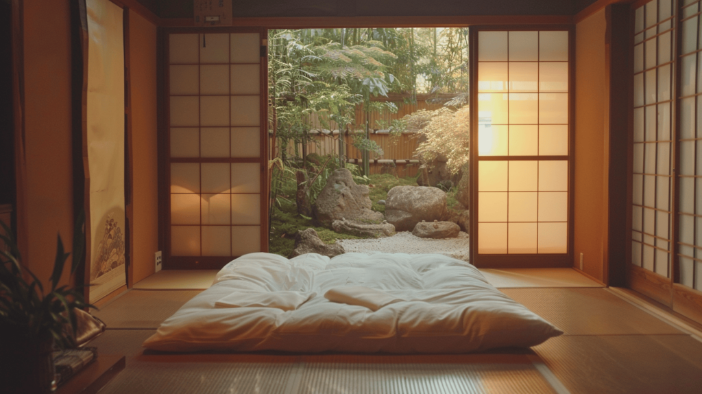 Zen meditation retreat in Japan